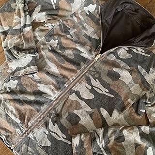 ハイドロゲン ブロンザージ リバーシブル トラックジャケット 黒色 迷彩柄