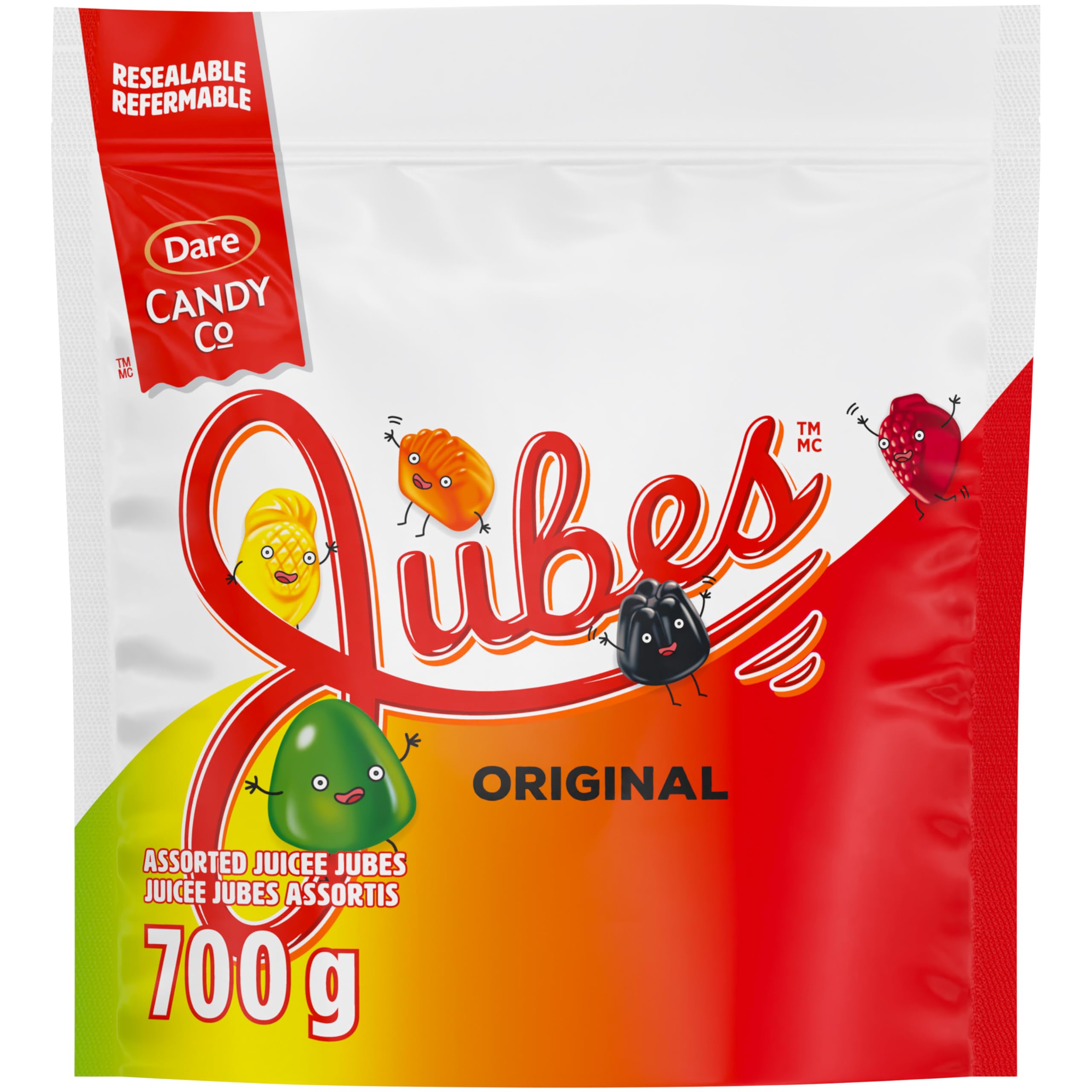 Amazon.com : Dare Foods Limited Dare Juicee Jubes - Mixed Fruit