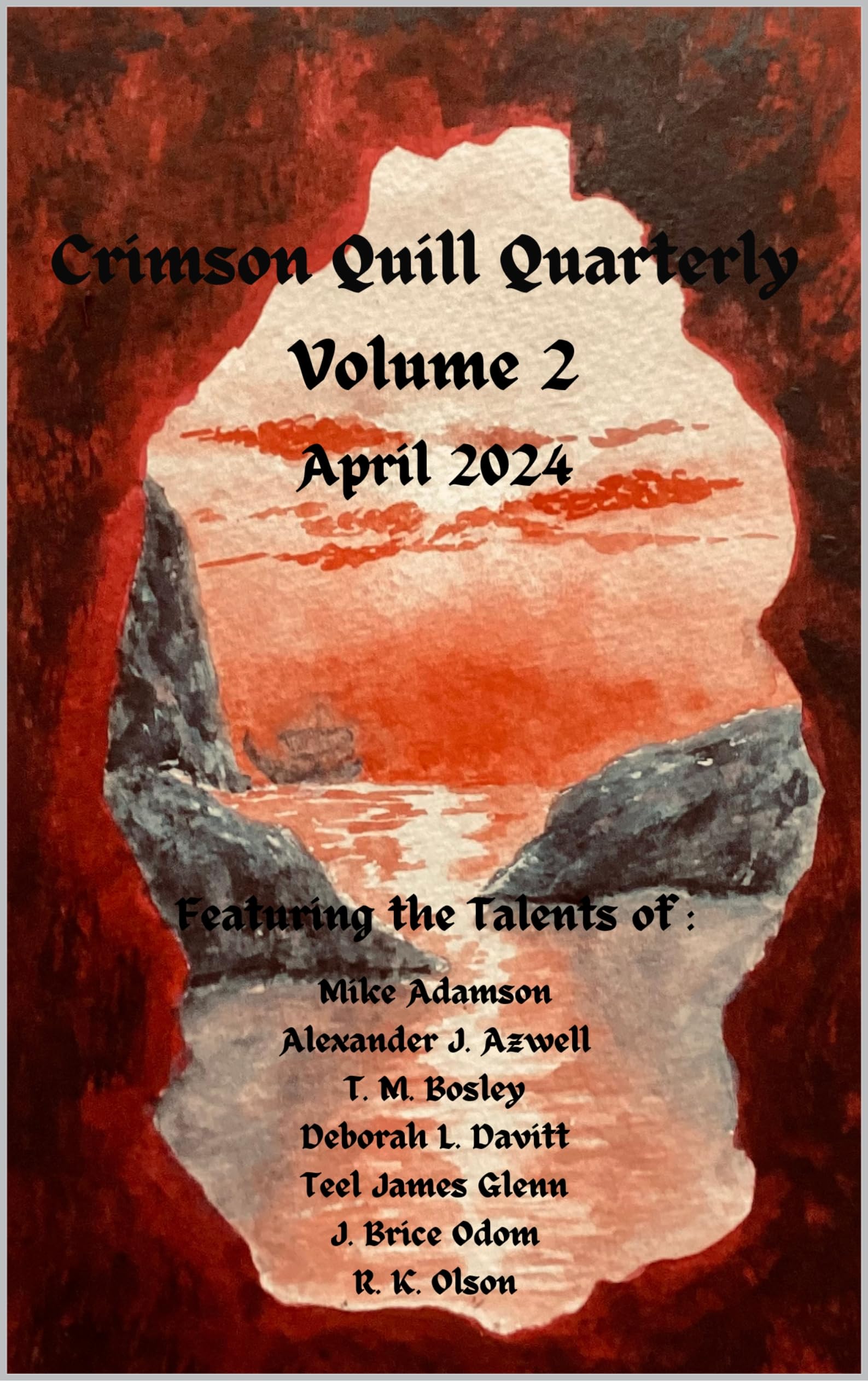 Cover of Crimson Quill Quarterly, April 2024