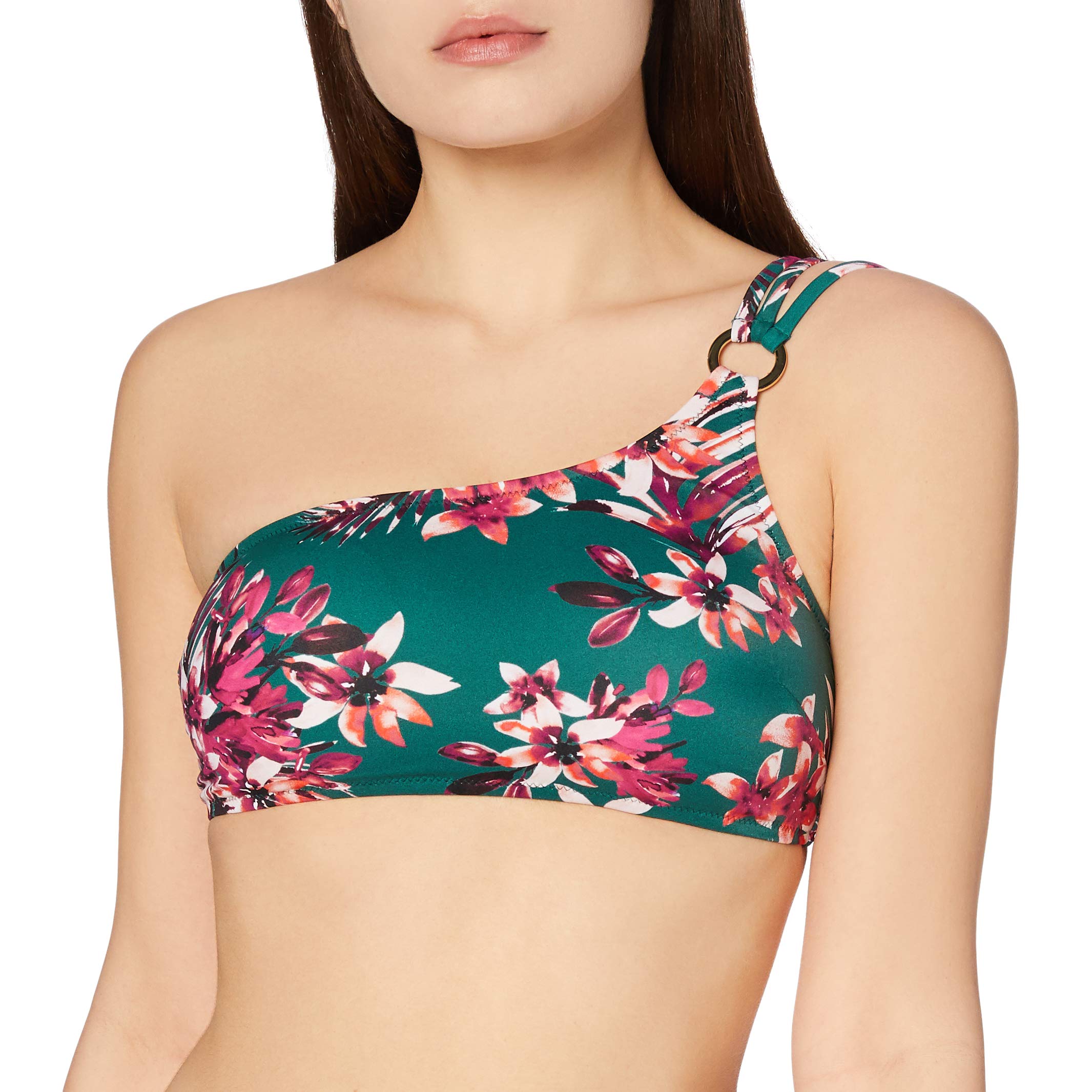 Iris & Lilly Top Bikini Monospalla Imbottito Donna