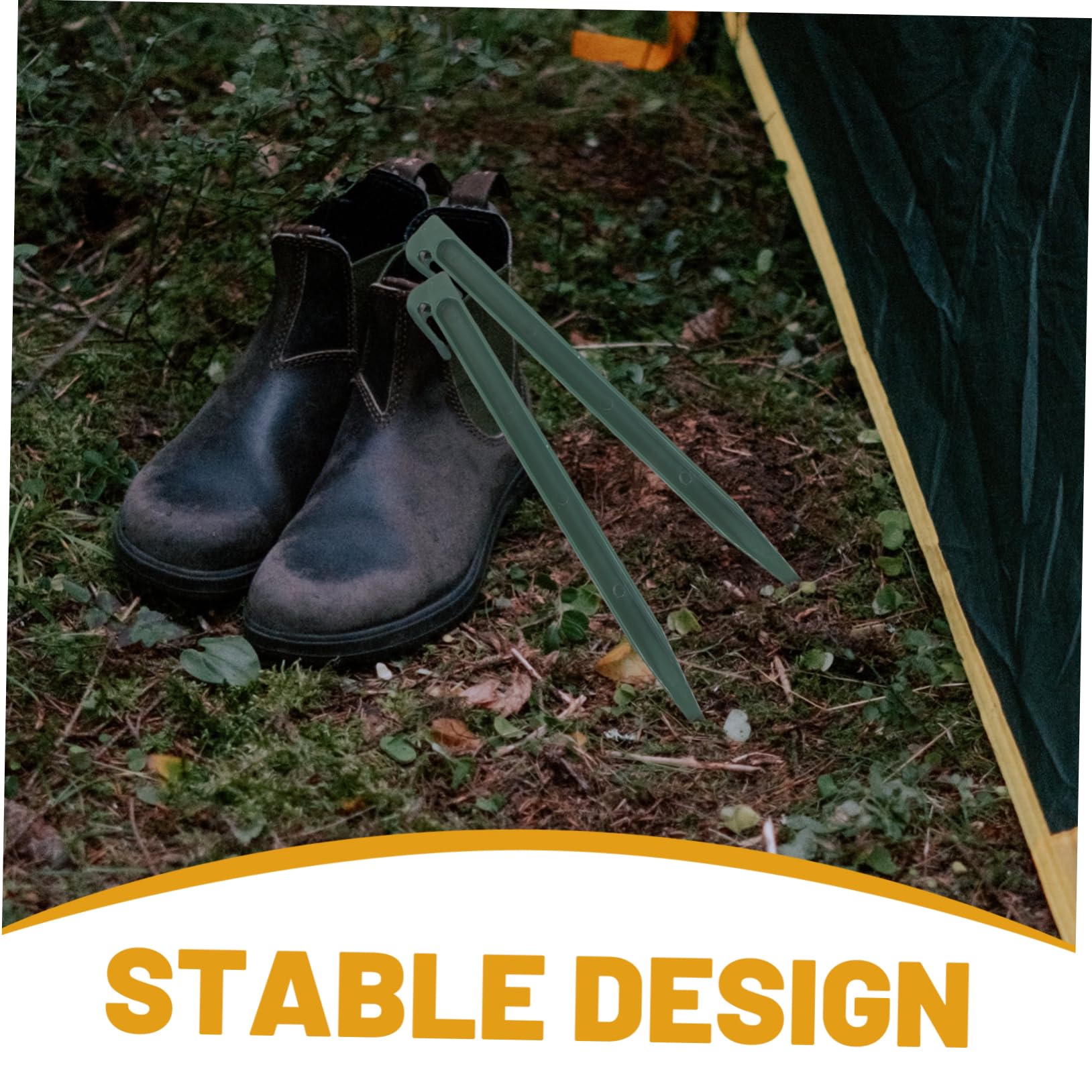 BESPORTBLE 10pièces Piquets De Bordure pour Jardinage Lot de Piquets De Jardin pour Fixation De Pelouse Et Aménagement Paysager