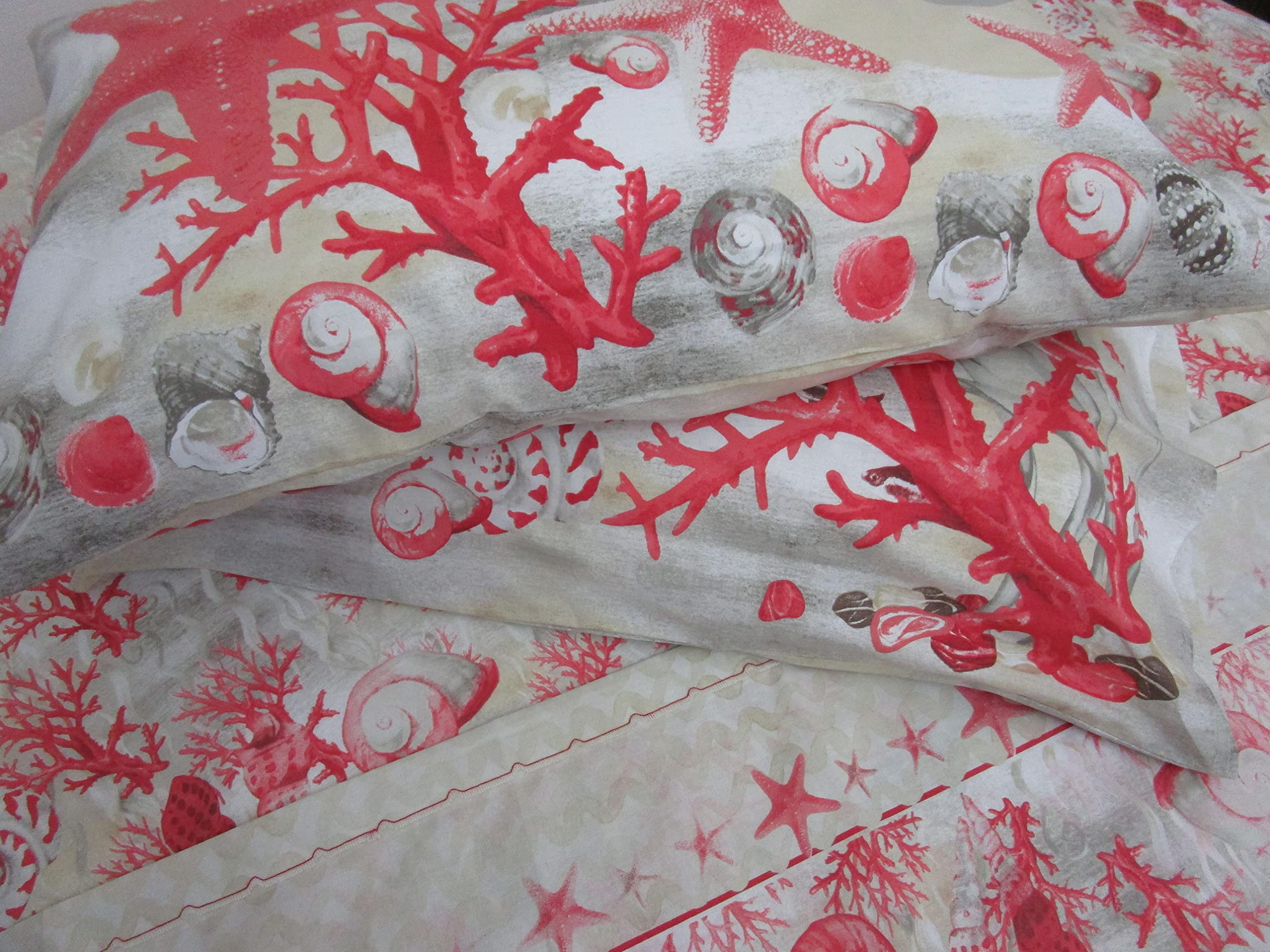 PARURE COMPLETO LENZUOLA Puro Cotone Letto Matrimoniale Modello Mirta