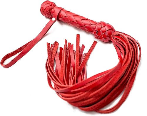 Miniatura 48 de Látigo de caballo suave hecho a mano, herramientas de cuero genuino de 19.7 y 27.6 pulgadas, esencial para entrenamiento y equitación ecuestre