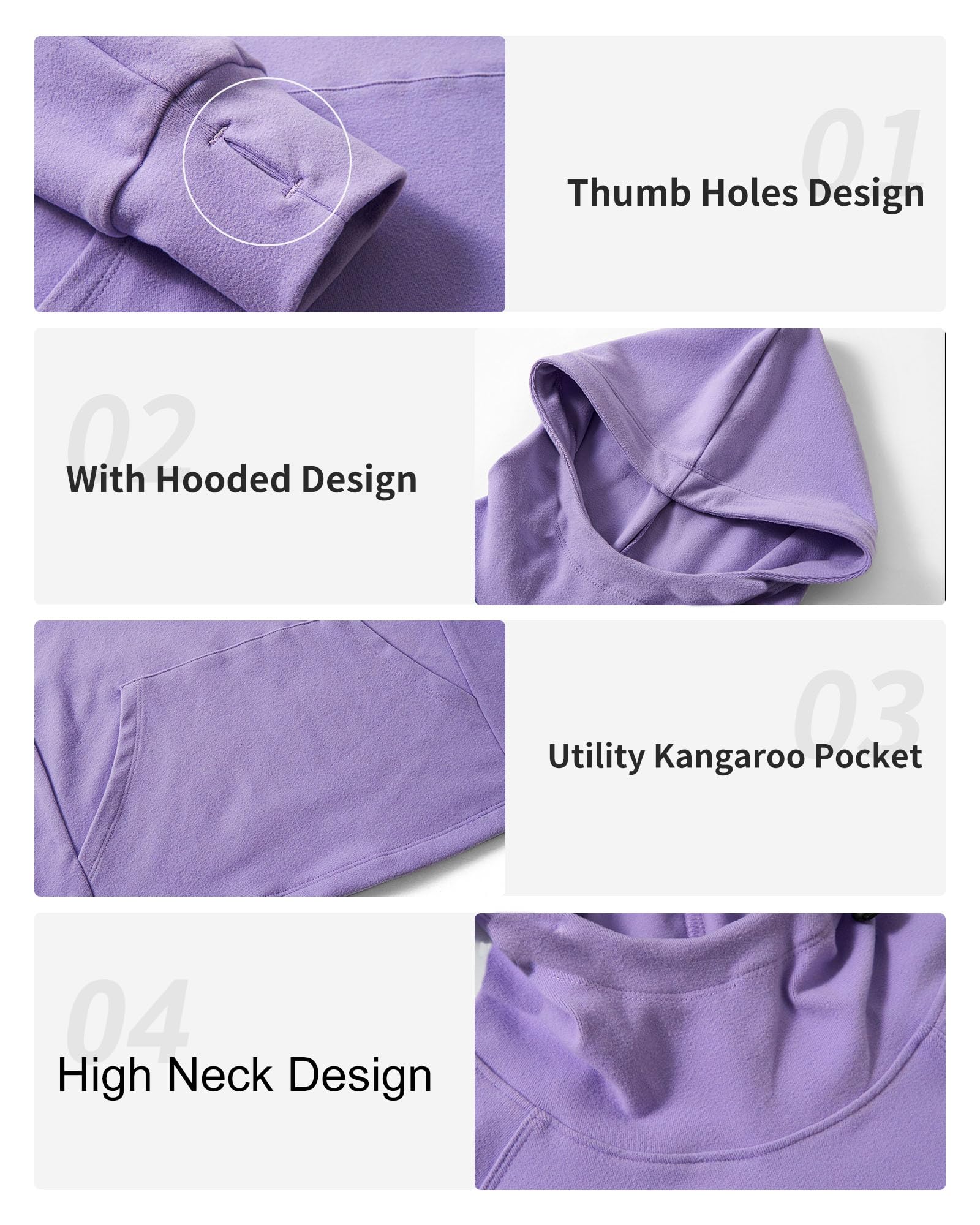 Rolanko Sudaderas con Capucha de Forro Polar para Niñas Manga Larga Pulóver Ligero y Cómodo con Capucha y con Bolsillo, Ropa Deportiva Cálida para Niños