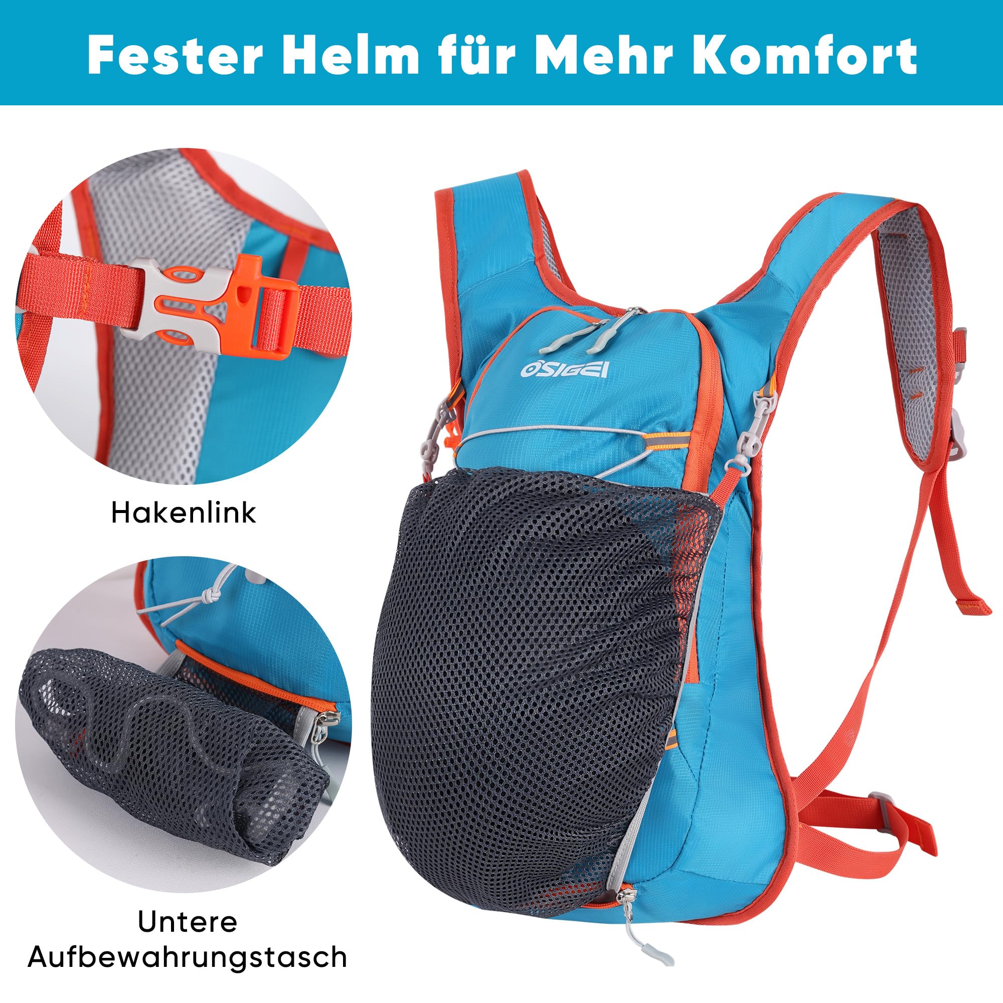 Ultralekki plecak rowerowy, z siatką na kask, wodoszczelny, na wędrówki, wspinaczkę, jazdę na rowerze, bieganie, kemping, plecak sportowy, plecak rowerowy