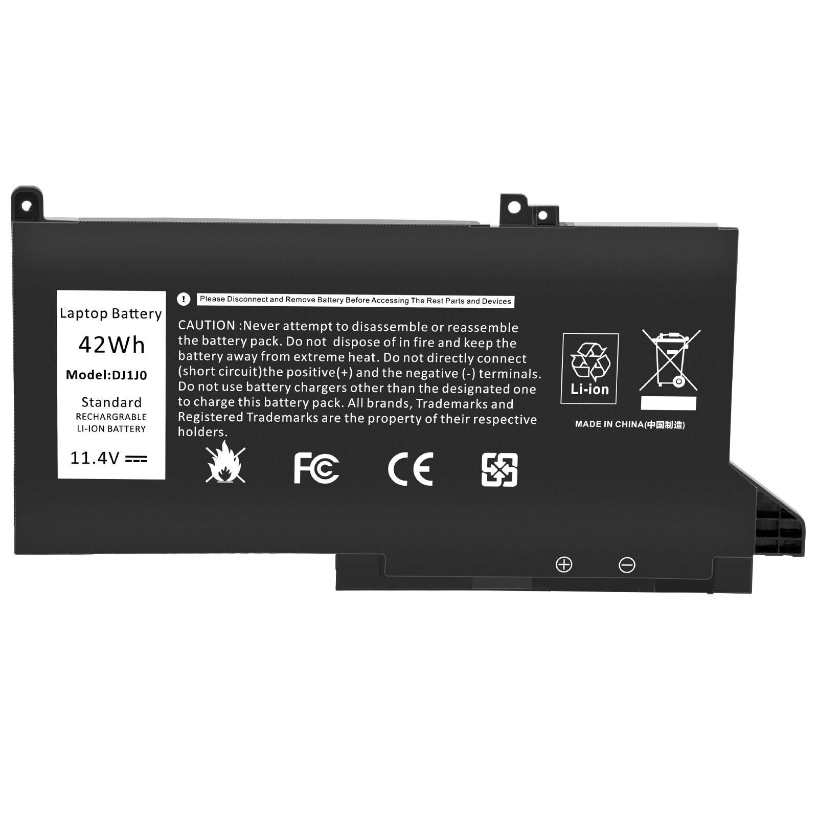 Amazon.com: TREE.NB DJ1J0 Battery for Dell Latitude 12 7000 7280