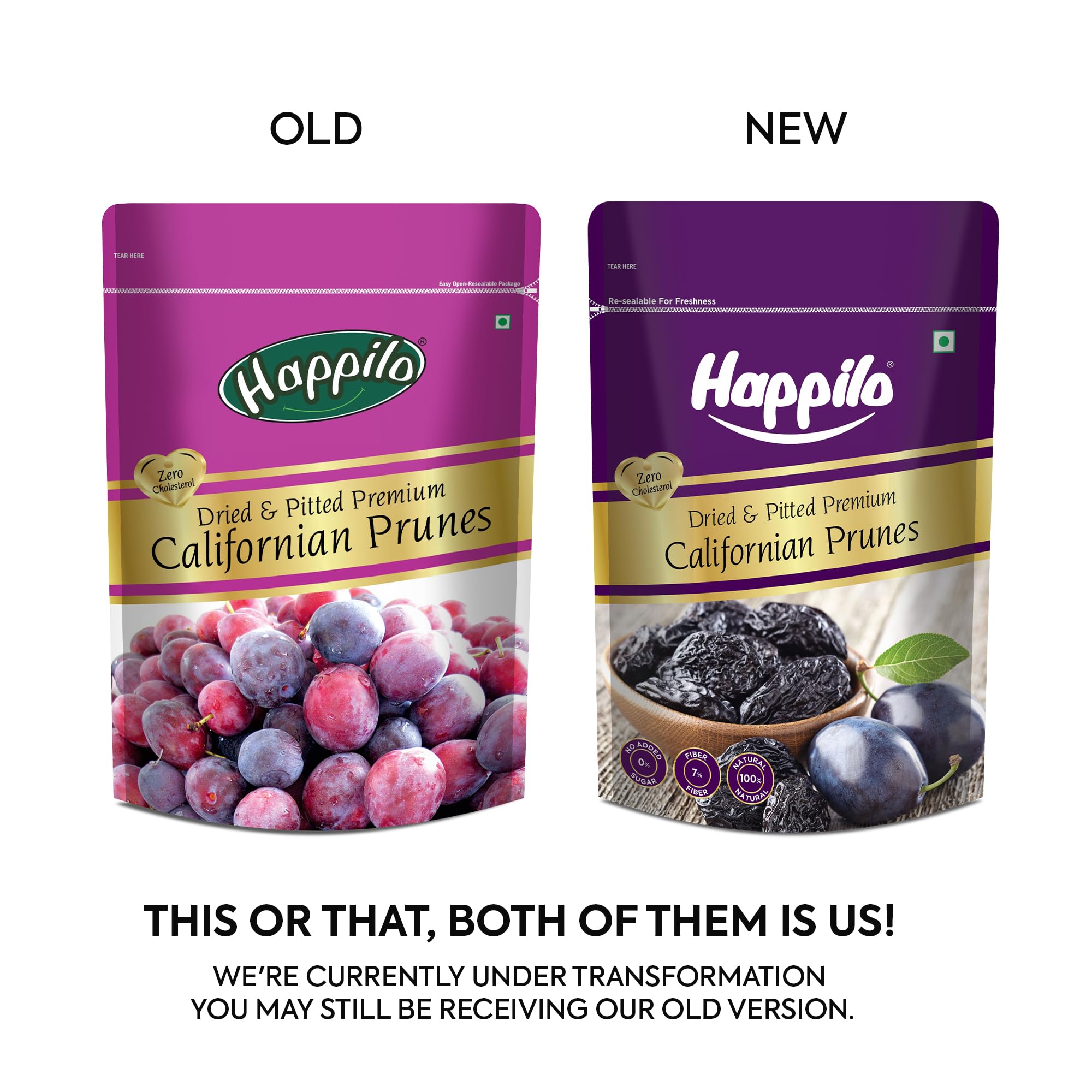 Happilo Premium Californian Pitted Prunes, 200g Healthy Snacks - Image 3 thumbnail