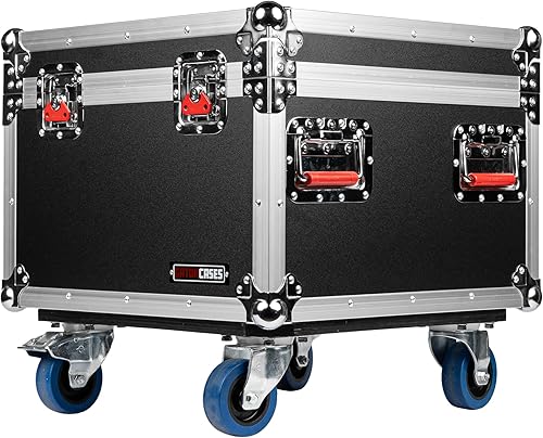 Gator Cases G-TOUR Series ATA-Style - Estuche de vuelo con ruedas, tamaño: 22.5 x 22.5 x 22.8 pulgadas, (G-TOURTRK2222HS)
