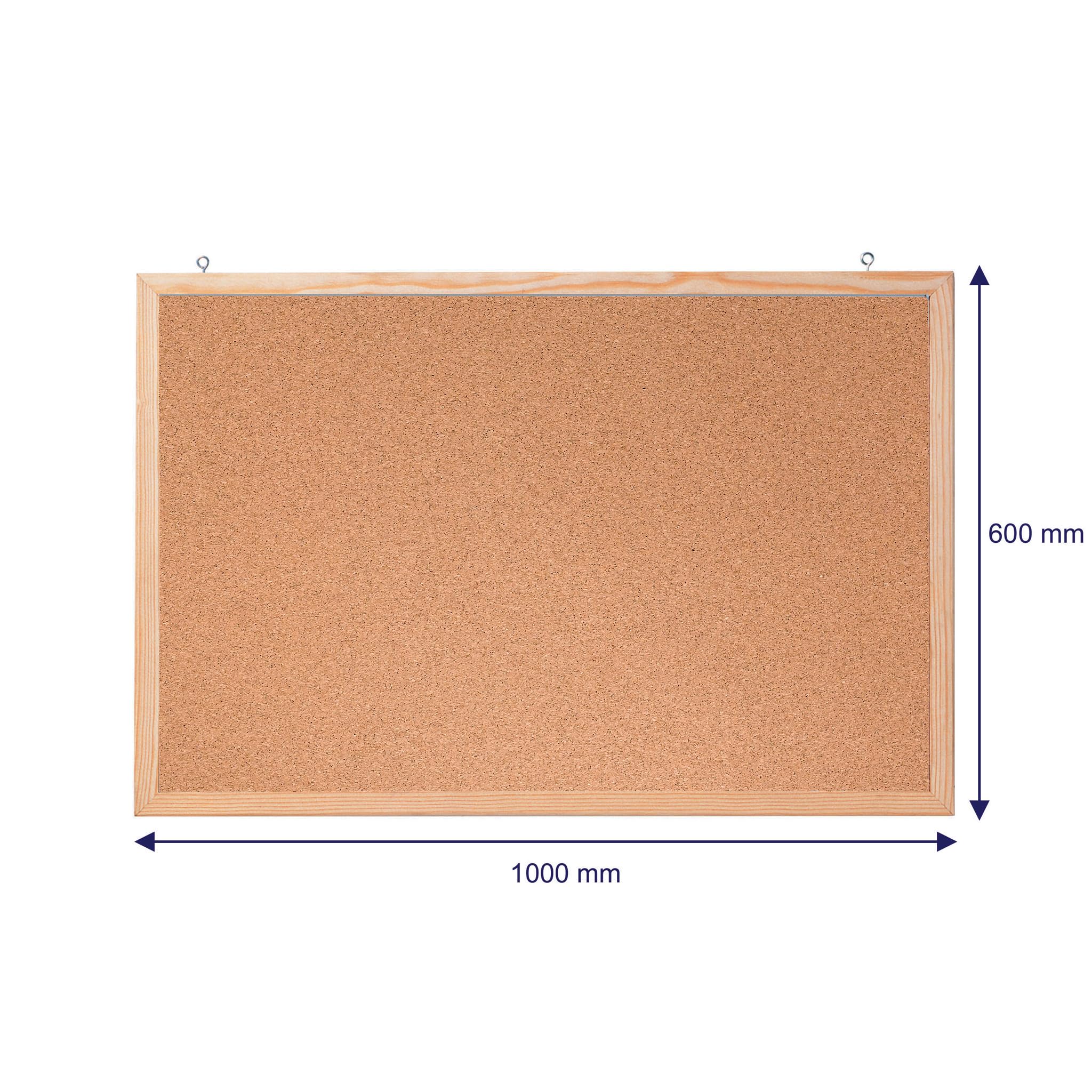 Franken CC-KT60100 E Tableau mémo en liège Marron 60 x 100 cm (français non garanti)