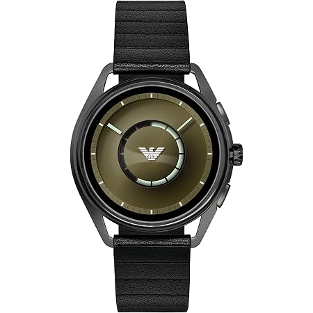 EMPORIO ARMANI Herren Digital Smart Watch Armbanduhr mit Gummi Armband  ART5017 : Amazon.de: Uhren
