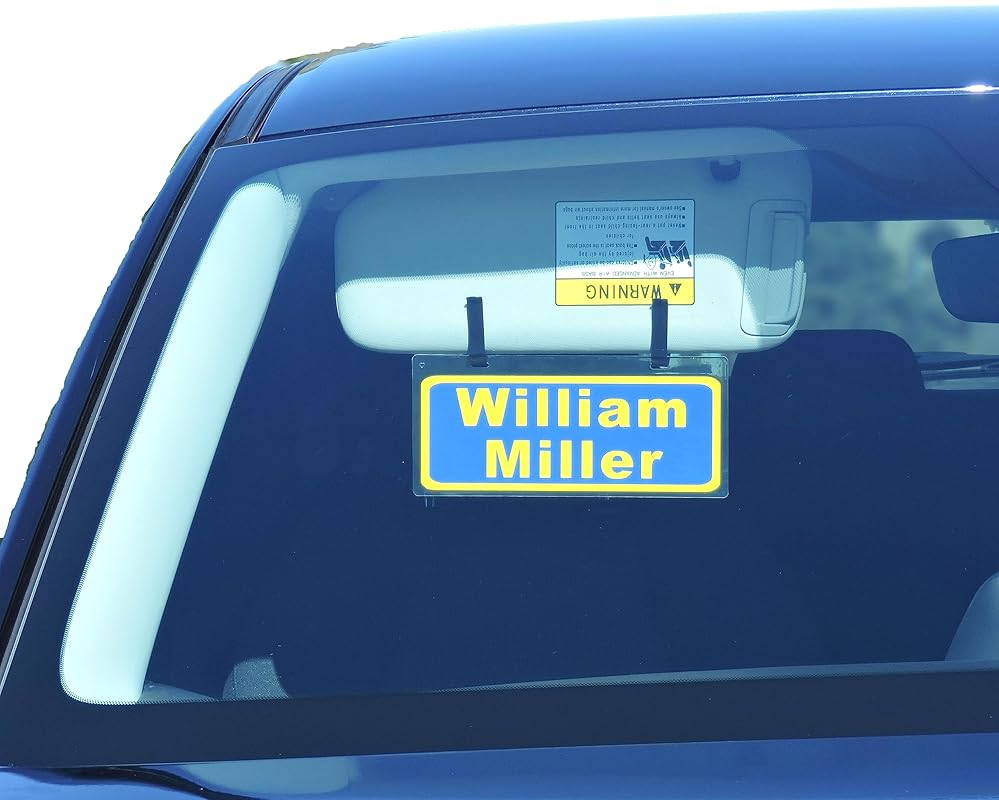 Visor Clip Student PickUp Sign Car Rider Tag Student