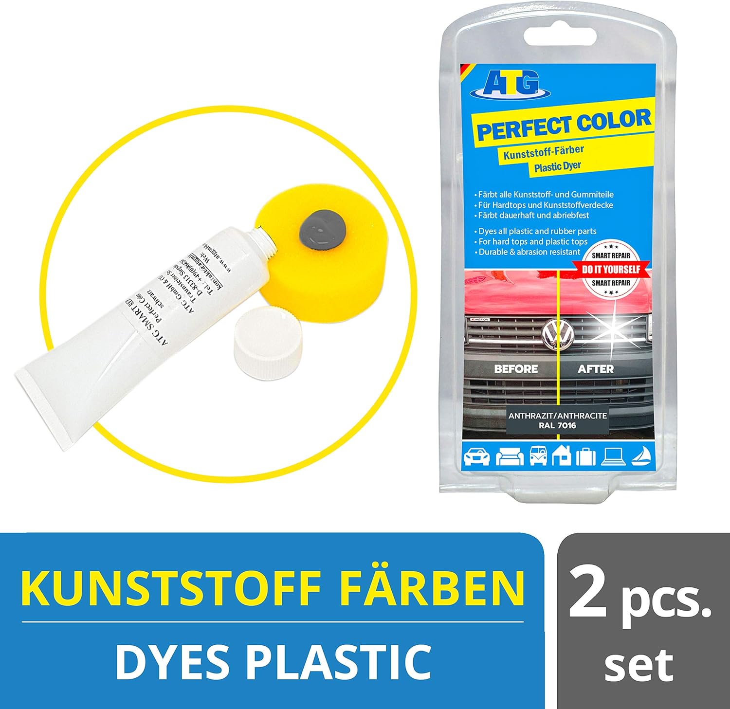 restauri di fari in plastica