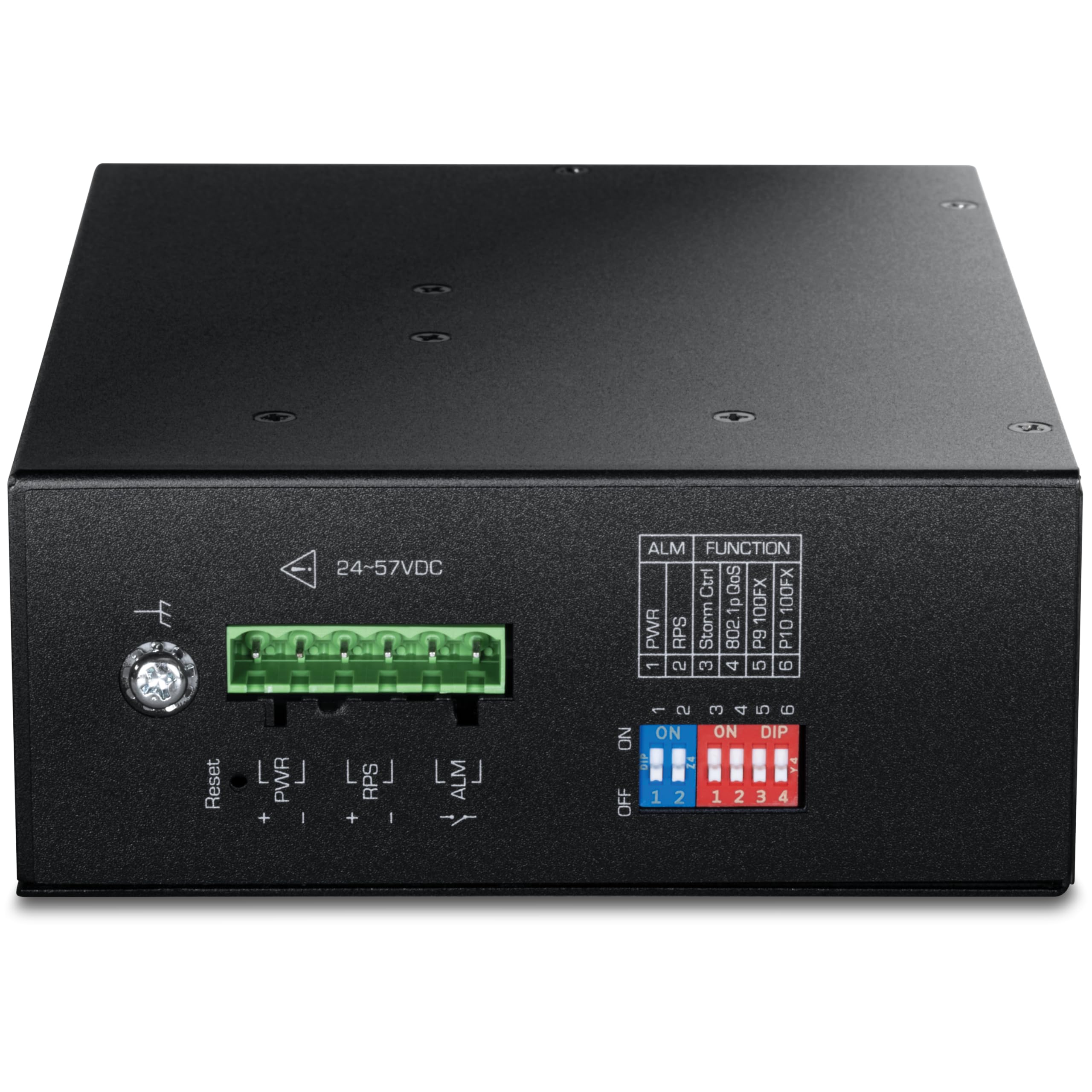 TRENDnet 10-Port Industrial Gigabit L2 Managed PoE+ DIN-Rail Switch, TI-PG103I