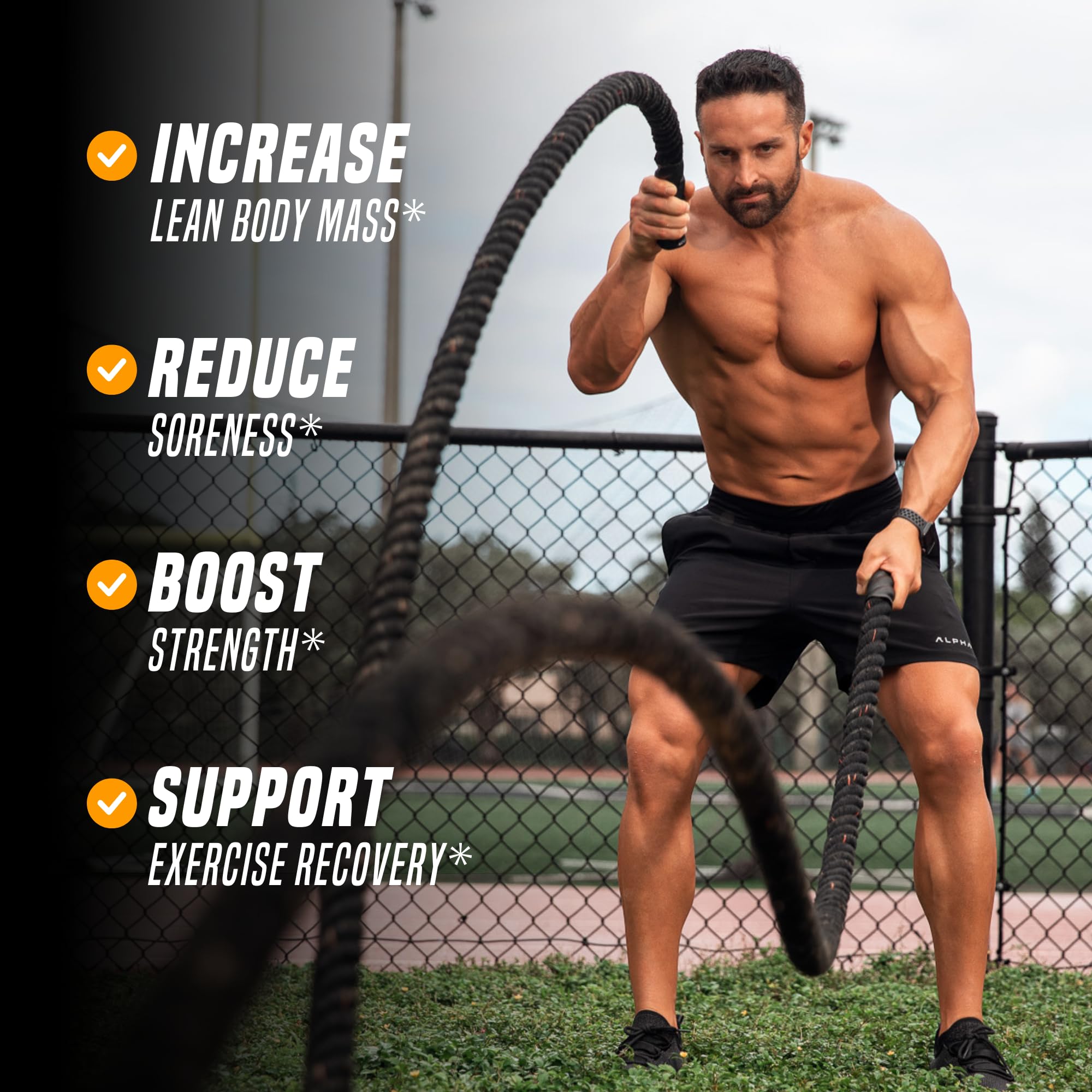 Outwork Nutrition Post Workout Recovery Powder (Orange Sherbet) — Amazon image 2