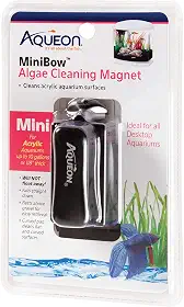 Aqueon Ímãs de limpeza de aquário vidro/acrílico, mini