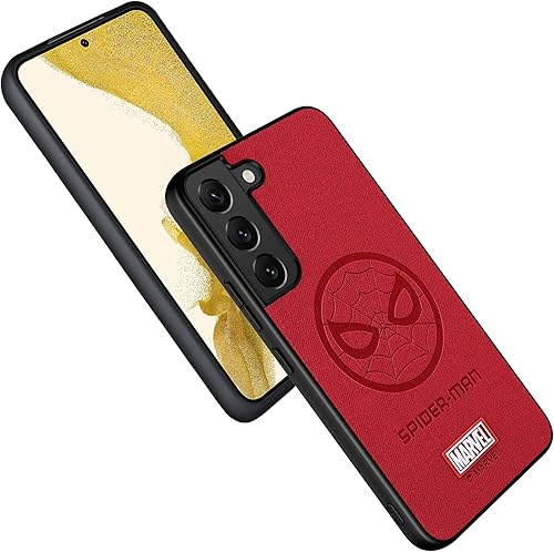 Miniatura 7 de Funda de piel para Galaxy S22, con personaje de superhéroe para Samsung S22