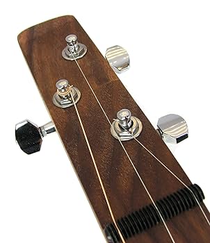 Amazon | クロームシールギアチューナー 3弦シガーボックスギター用 左