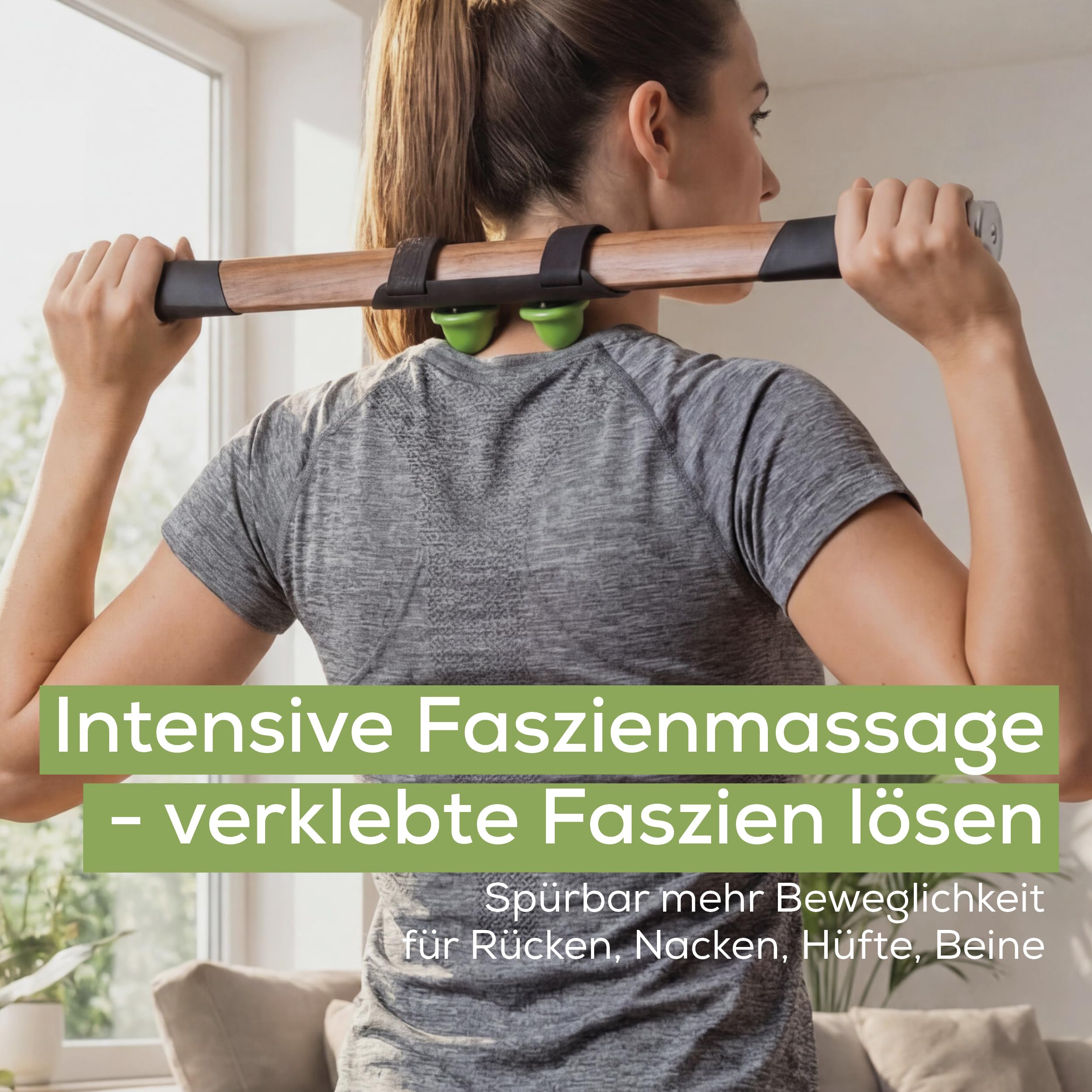 Beurer MG 850 Fascia-ReleaZer, Faszien Massagegerät mit Vibrationsmassage und Deep-ReleaZer-Massageaufsätzen zur Steigerung der Mobilität und Förderung der Durchblutung