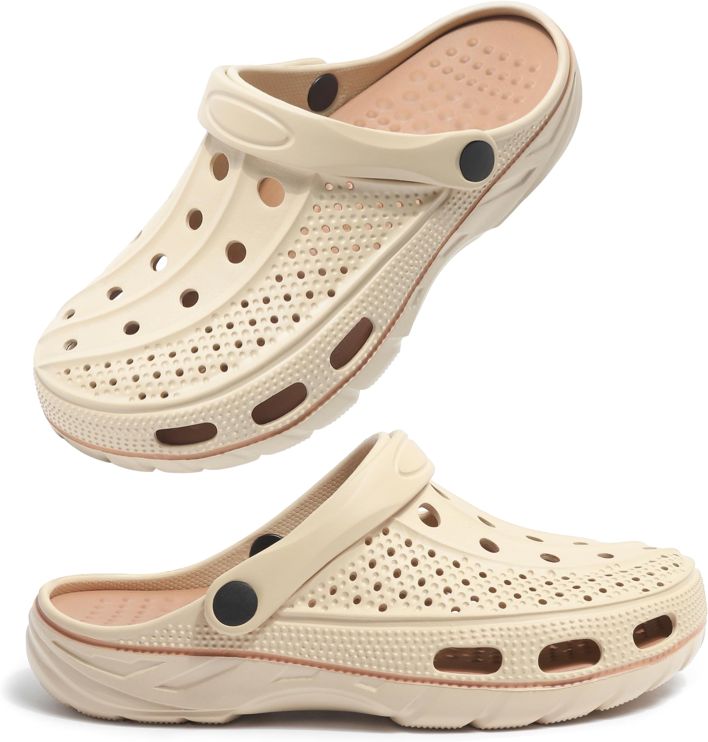 Women Men Orthopedic Clogs Arch Support Garden Shoes Sandals Slippers with Plantar Fasciitis Insoles