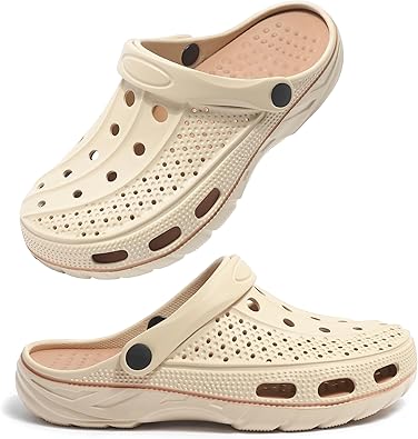 Women Men Orthopedic Clogs Arch Support Garden Shoes Sandals Slippers with Plantar Fasciitis Insoles
