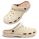 Women Men Orthopedic Clogs Arch Support Garden Shoes Sandals Slippers with Plantar Fasciitis Insoles
