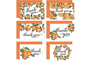 Little Cuties Clementine Thank You Cards - The Sweetest Way to Express Your Gratitude