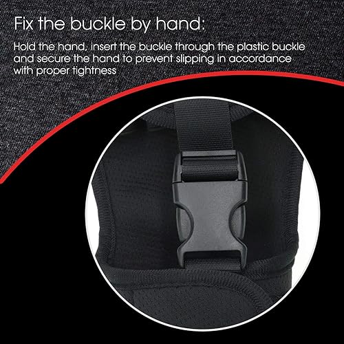 Miniatura 3 de Biange Férula de dedo, guantes de rehabilitación con férula de mano para golpe, uso para entrenamiento de mano de hemiplejia de puño para ancianos,