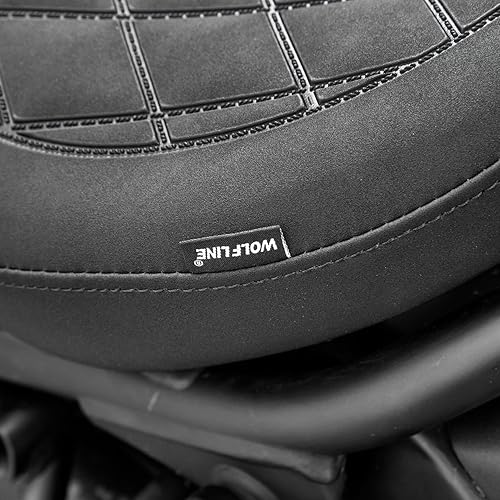 Miniatura 7 de Motorcycle Front Driver Seat for Honda Rebel 500 300 CMX500 CMX300 2017 2018 2019 2020 2021 2022 2023 2024 2025 2026 Solo Cushion Pillion Pad Set