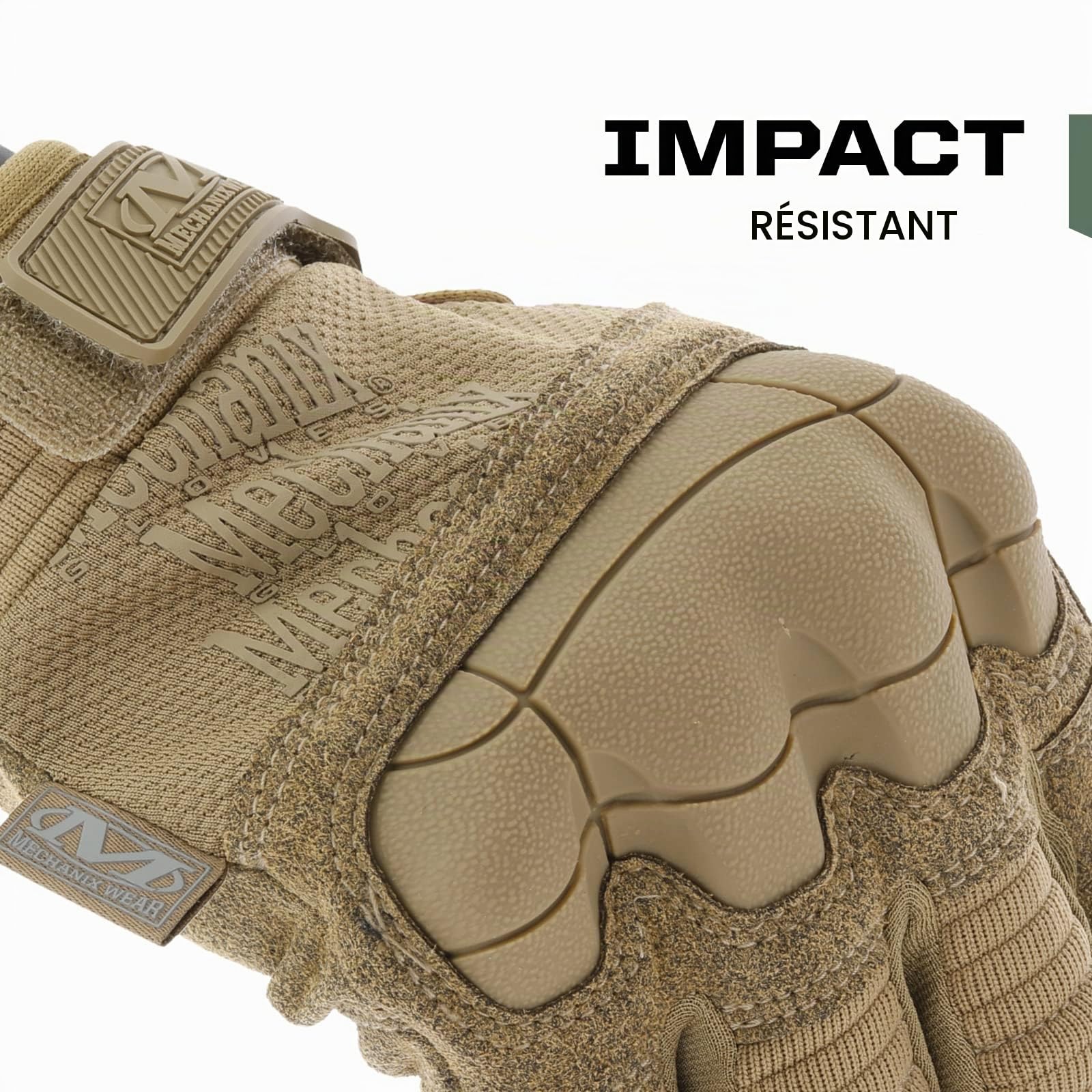 Mechanix Wear - M-Pact 3 Coyote Gants (Medium, Marron)
