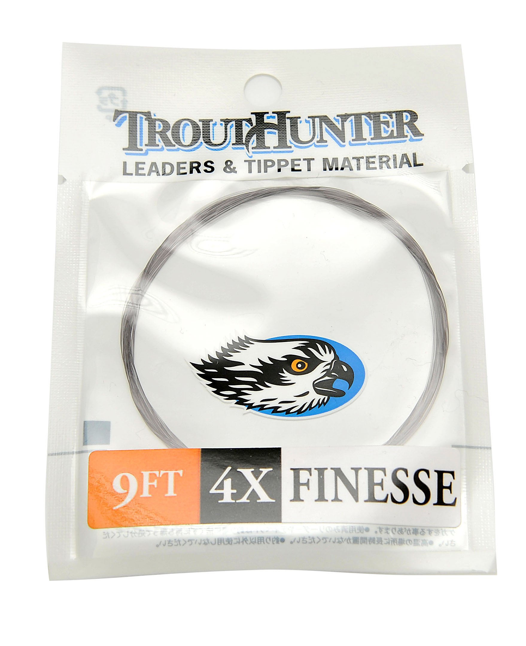 Trouthunter Finesse Leaders, 12 ft, 5X, 3 Pack
