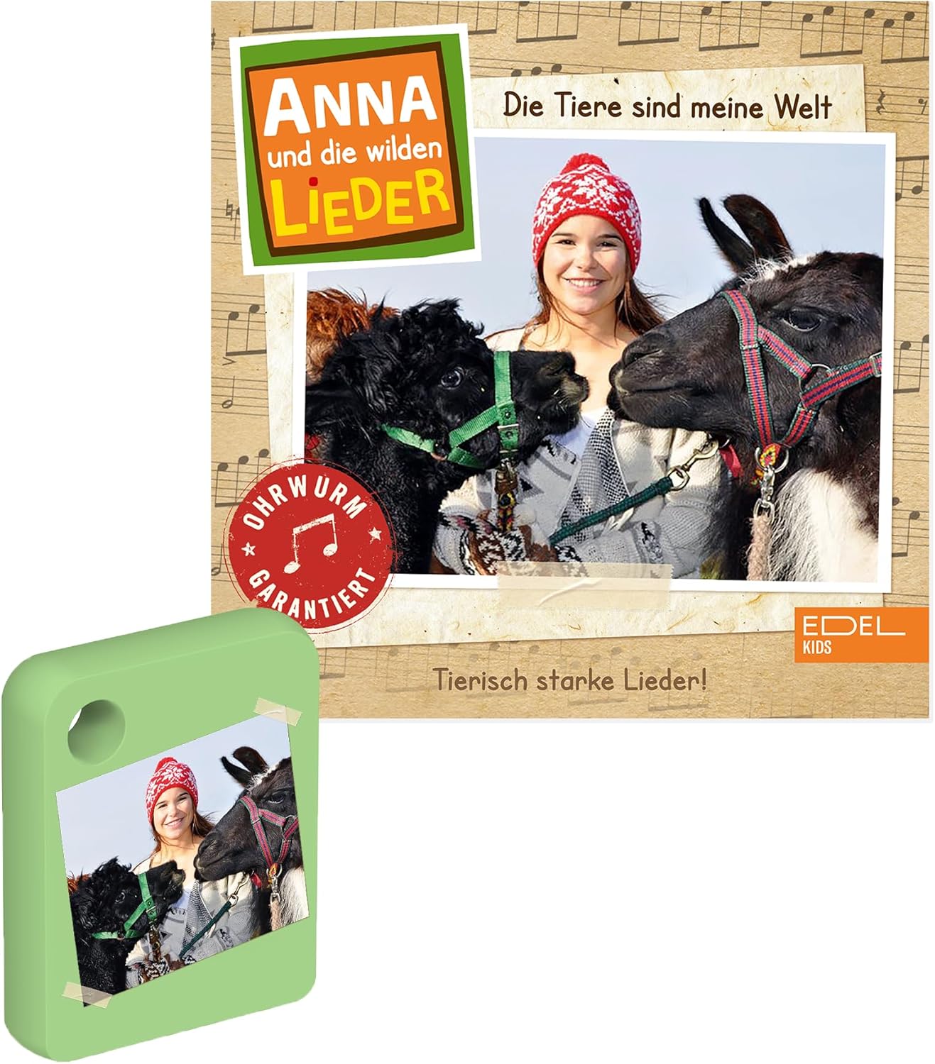 Audio Token: Anna and the Wild Tiere - Anna and the Wild Songs, Music for children from 3 years, playtime approx. 40 minutes