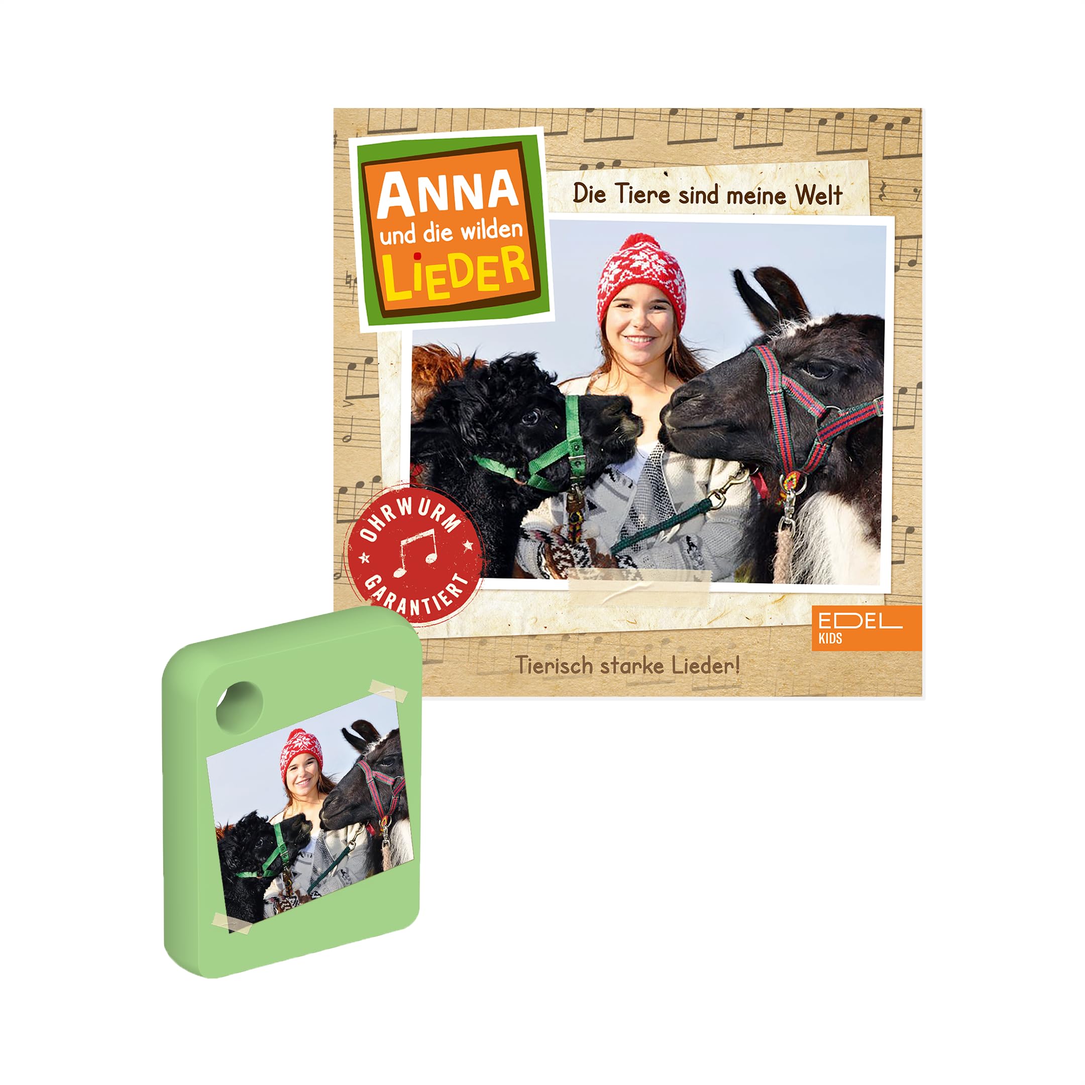 Galakto Audio-Token: Anna und die Wilden Tiere - Anna und die Wilden Lieder, Musik für Kinder ab 3 Jahren, Spielzeit ca. 40 Minuten