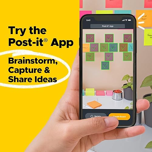 Miniatura 9 de Paquete del 4 de julio, notas súper adhesivas Post-it de 3 x 3 pulgadas, 5 blocs, 2 veces el poder de adherencia, rojo, blanco, azul paraíso,