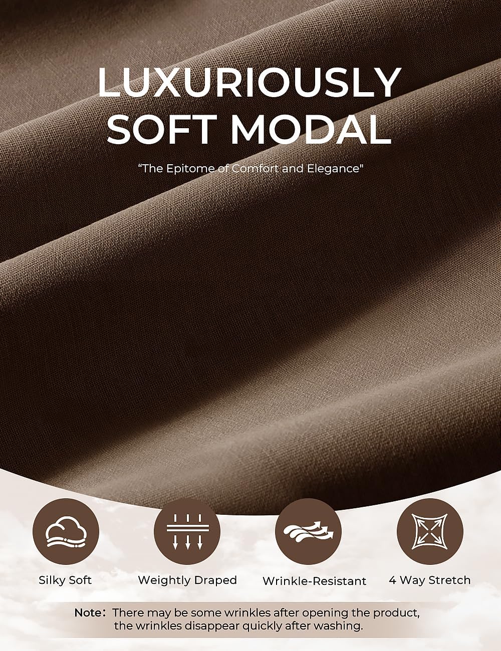 Modal Soft Cropped Sweatshirts for Women Long Sleeve Crew Neck Pullover Crop Top - Image 4