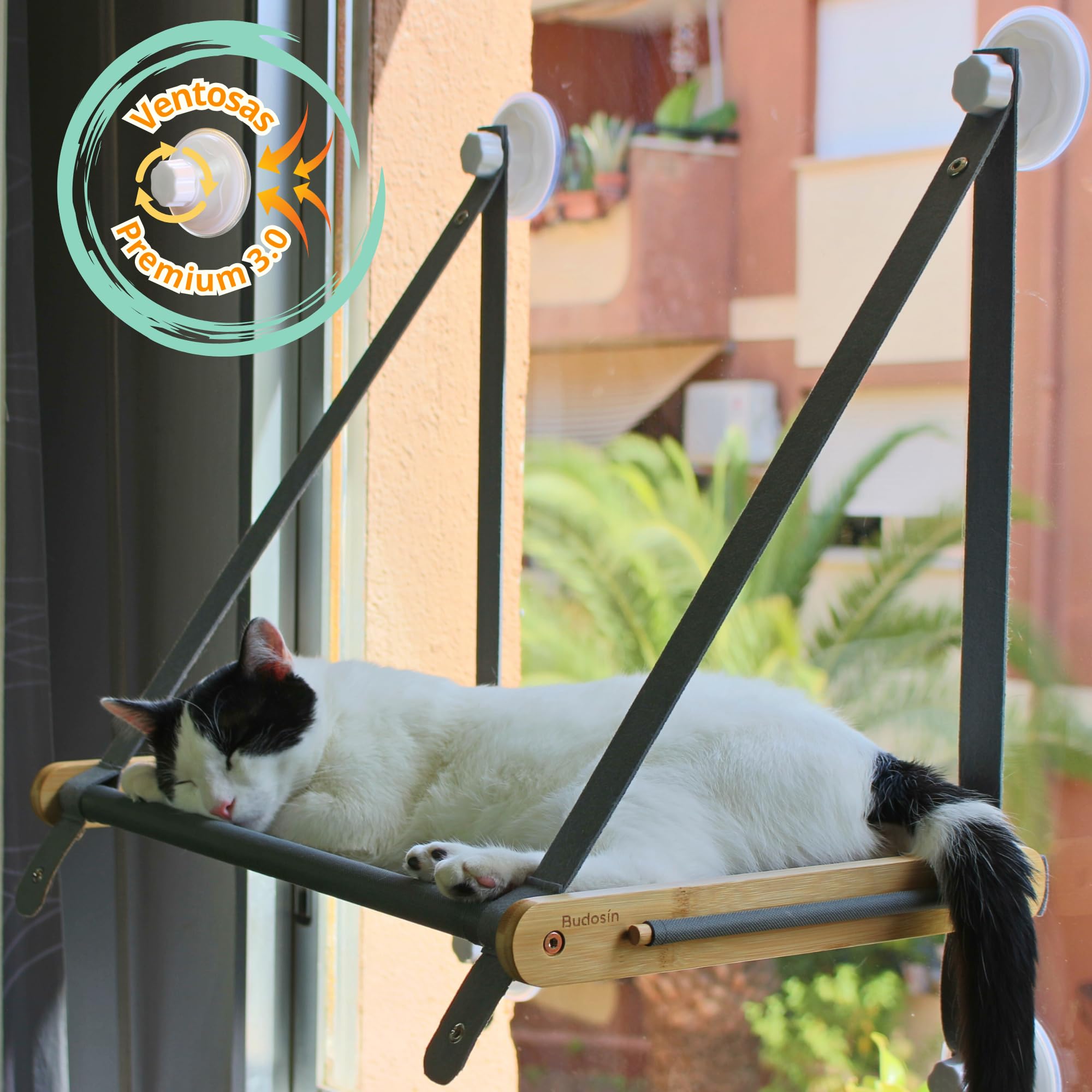Hamaca Gato Ventana-Hamaca Gato-Hamaca para Gatos-Cama Ventana para Gatos-Cama Colgante para Gatos-Cama Gatos Accesorios Gatos-Hamaca Ventana para Gatos-Hamaca para Gatos Ventana-Cat Bed-Cat Hammock