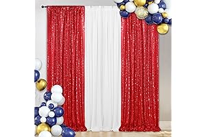 SquarePie Sequin Backdrop Curtain