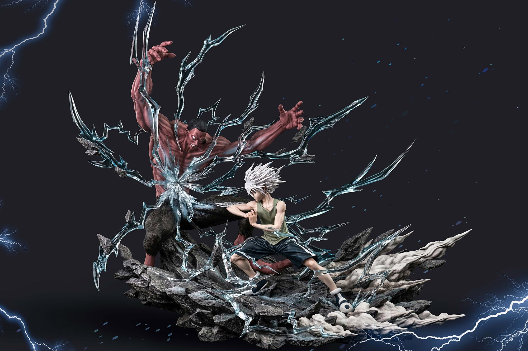 ハンター×ハンター ユピー キルア フィギュア ガレージキット ハンター×ハンター ユピー キルア フィギュア ガレージキット