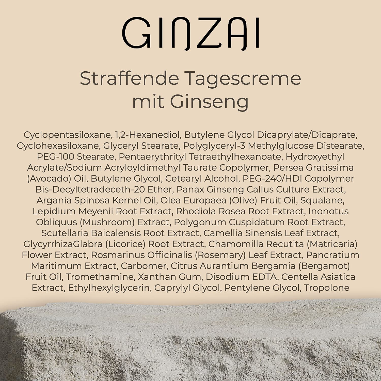 straffende Tagescreme 50ml, vegan, Aging Gesichtscreme, glättet Linien und Fältchen, stark feuchtigkeitsspendend, hohe Wirksamkeit, beugt Faltenbildung vor