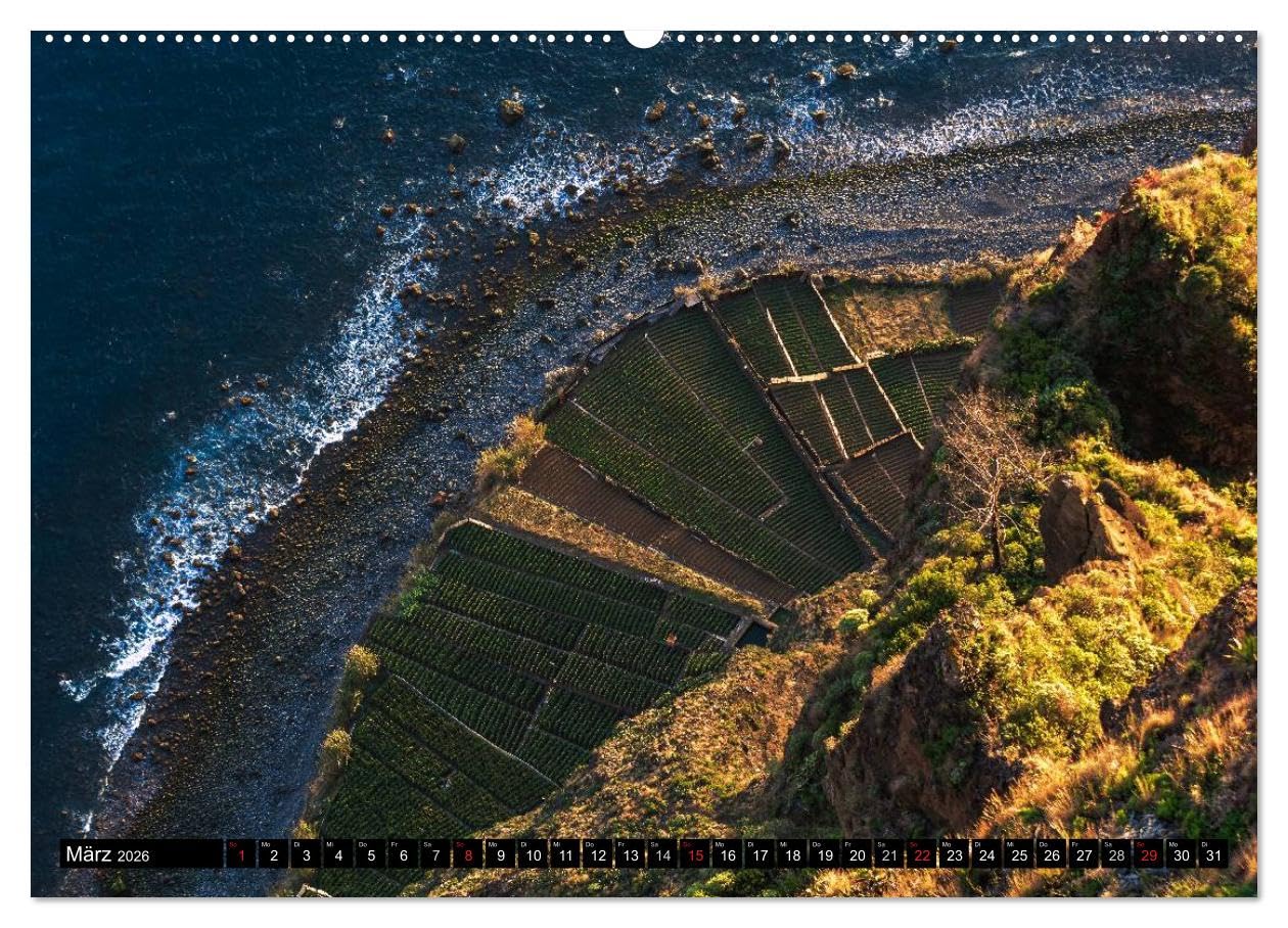 Madeira - Eine Perle des Atlantiks (Wandkalender 2026 DIN A2 quer), CALVENDO Monatskalender: Madeira - Die Blumeninsel im Atlantik als dekorativer Kalender (CALVENDO Orte)