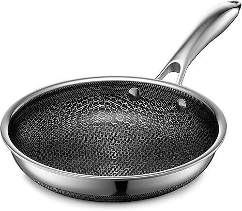 HexClad 8-Inch Hybrid Nonstick Fry Pan