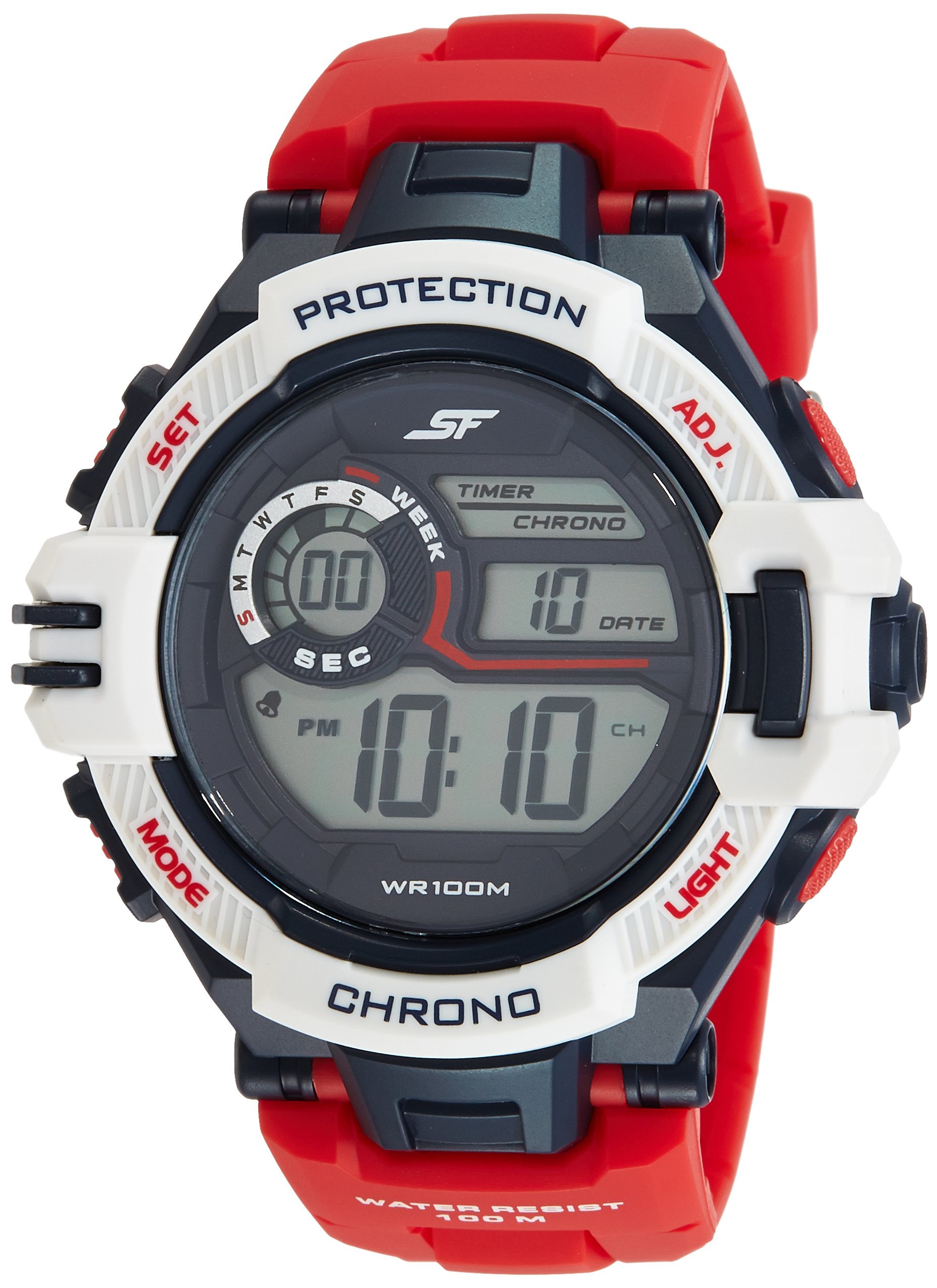 SF Digital Grey Round Dial Mens Sport Watch-NN77075PP01 (B079VNMYTS) Amazon Price History, Amazon Price Tracker