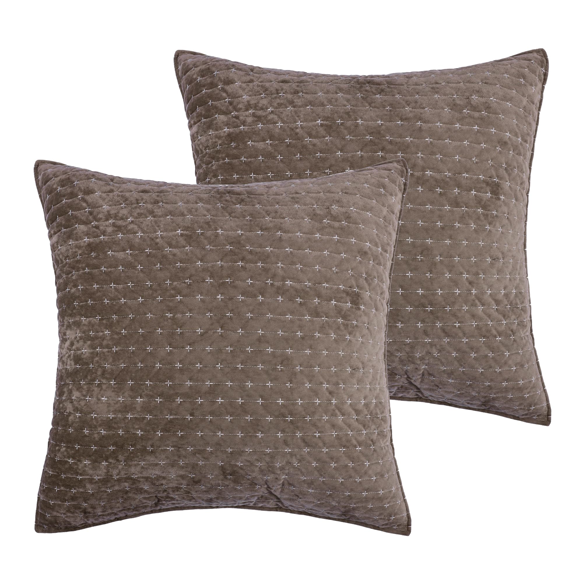 Taies d'oreiller velours Levtex Home : rénovez vos coussins plats 66x66