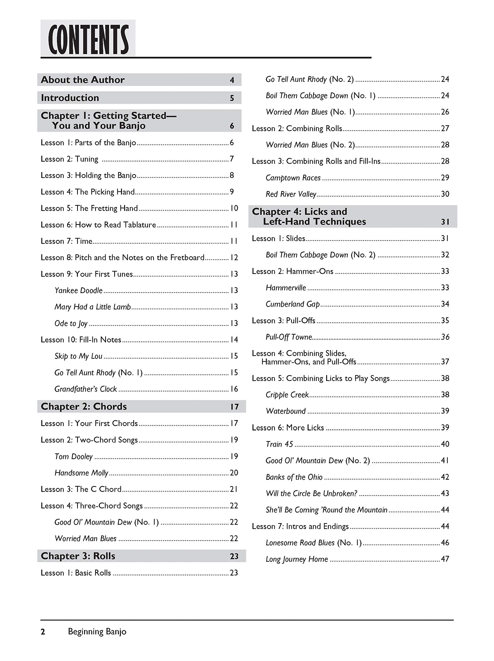 Beginning Banjo: The Complete 5-String Banjo Method: Beginning / Intermediate / Mastering