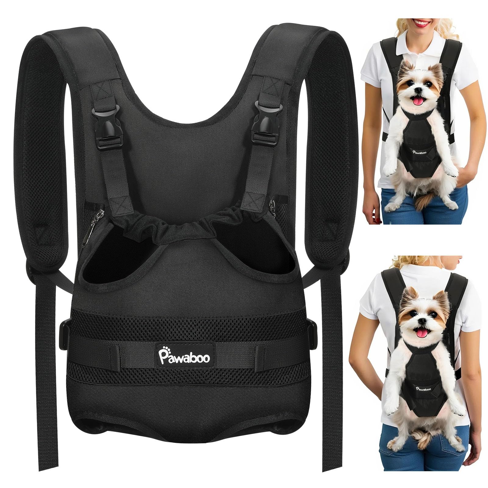 Pawaboo Legs-Out Dog Front Carrier Backpack