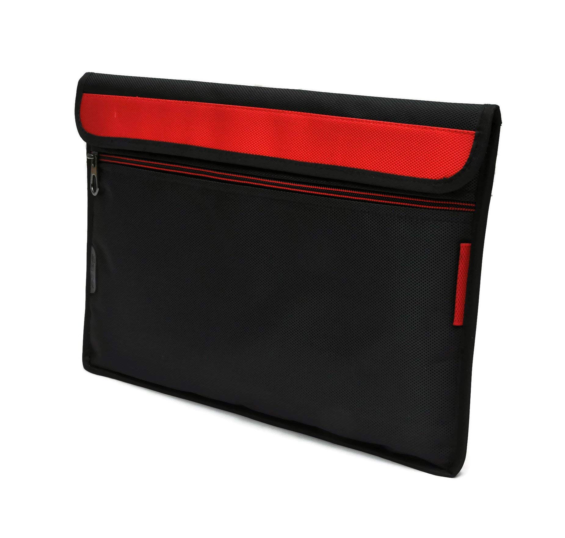 Saco Top Open Protective Canvas Horizontal Laptop Sleeve Bag with Shoulder Strap for Lenovo Tab M10 HD Tablet (10.1 inch) - Red (B09131MVXD) Amazon Price History, Amazon Price Tracker