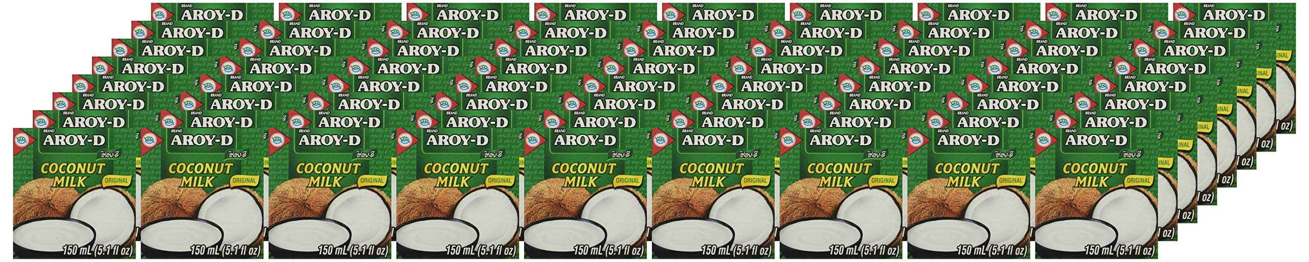 Aroy-D Latte Di Cocco (Uht) 19% Di Grassi 72X150 Ml. - 10800 g