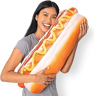 Supreme Hot Dog Throw Pillow