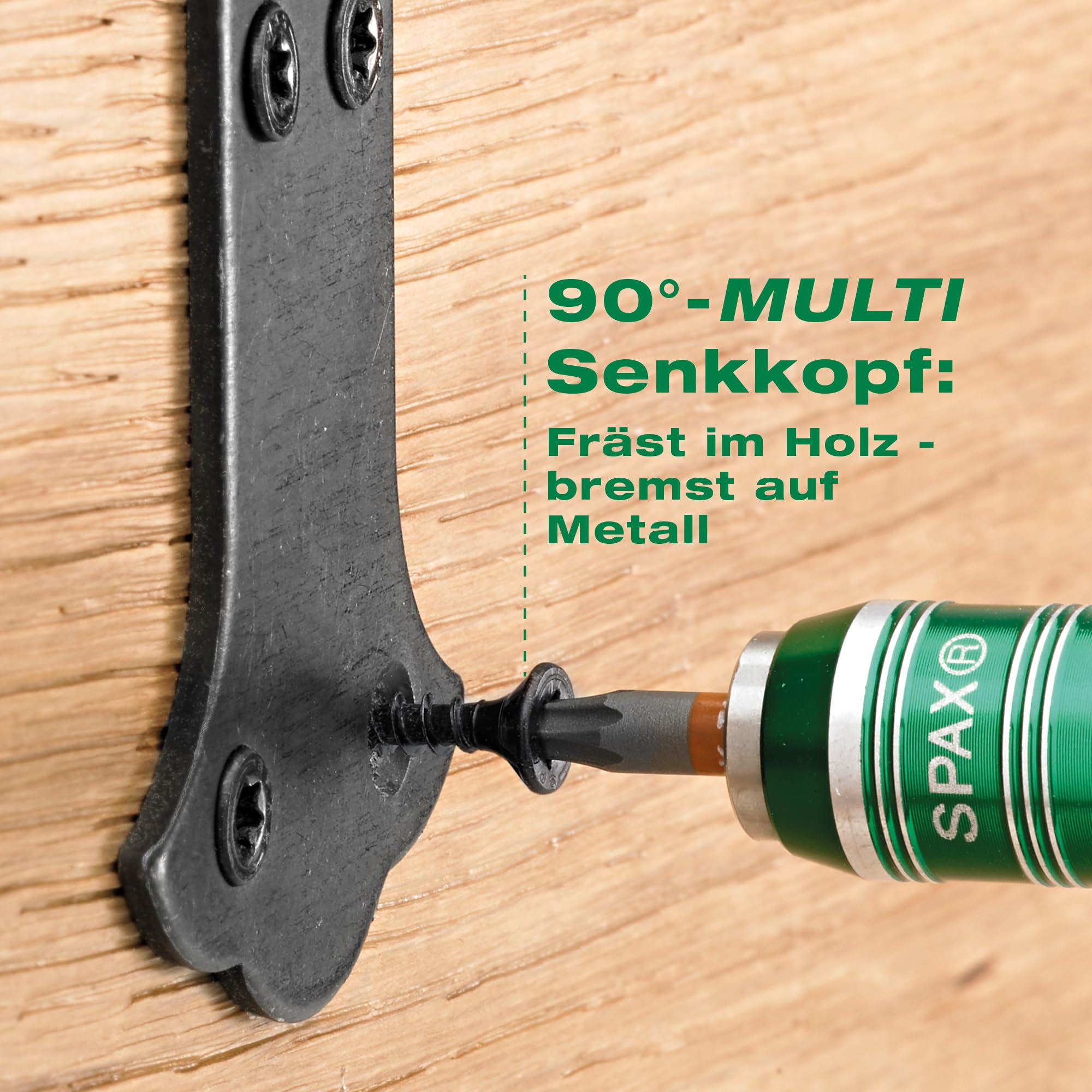 SPAX Montagekoffer L-BOXX Mini BLAX, 800 schwarze Universalschrauben, 3xT20