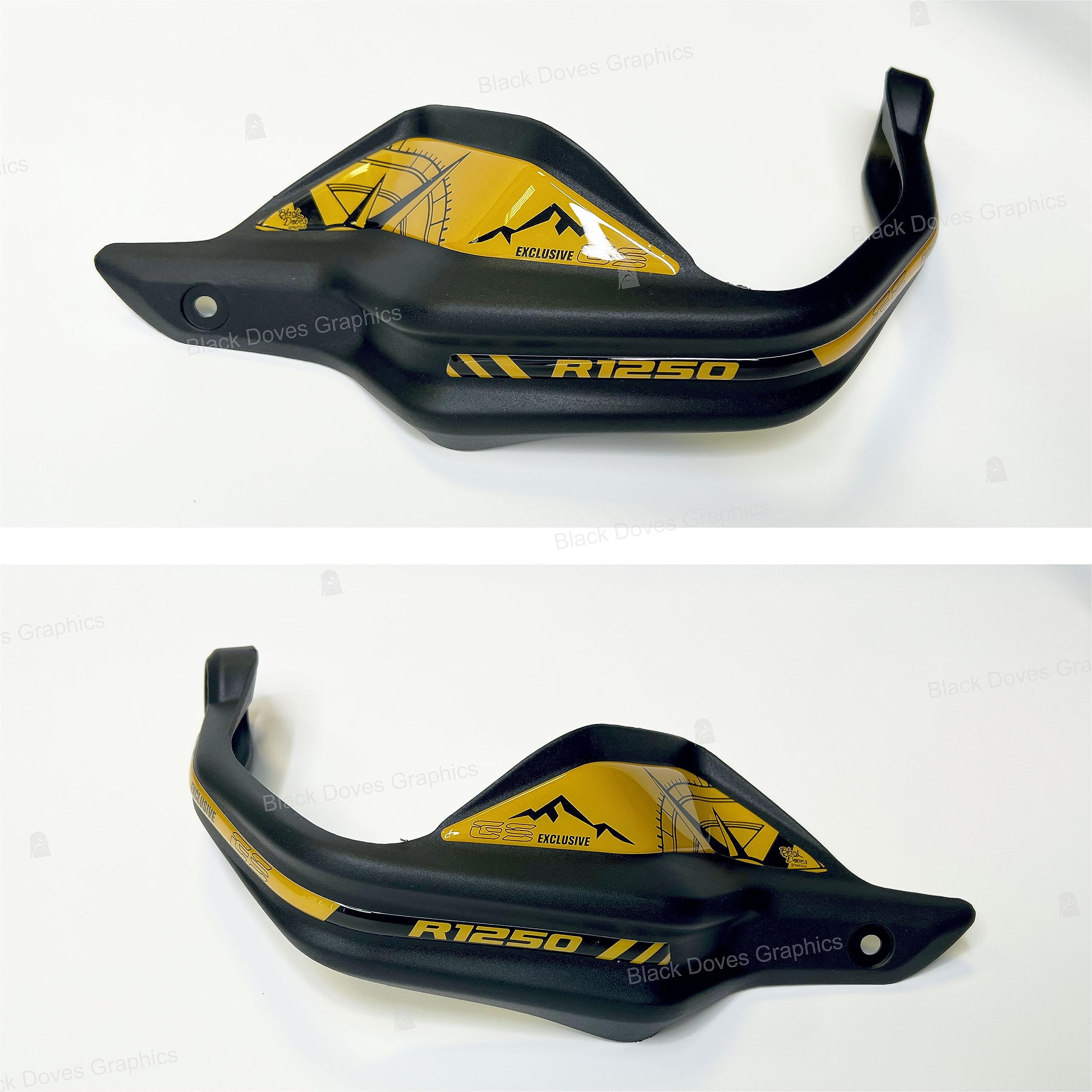 Adesivi 3D Protezioni Paramani compatibili con Motorrad R 1250 GS Exclusive