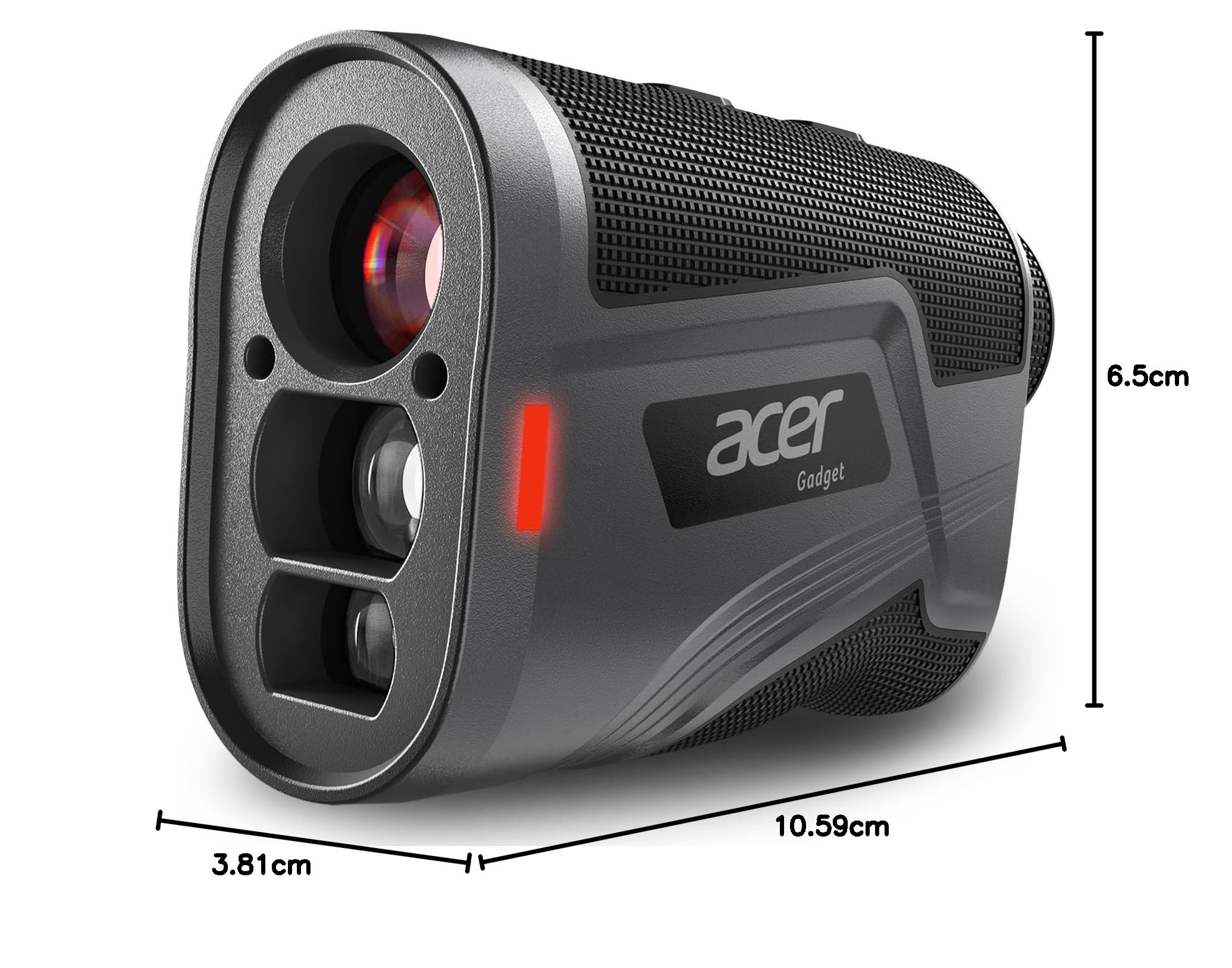 Acer Gadget Golf Entfernungsmesser mit Neigung - 800/1200Yards Entfernungsmesser für die Jagd, 6-fache Vergrößerung mit Fahnenmast Verriegelung Vibration, Wiederaufladbarer Akku mit Magnetstreifen